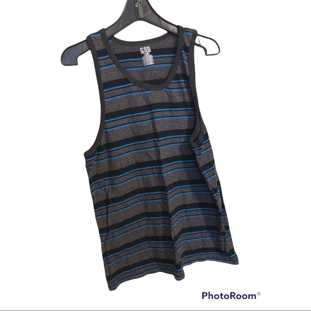 Champs CSG Striped Tank Top